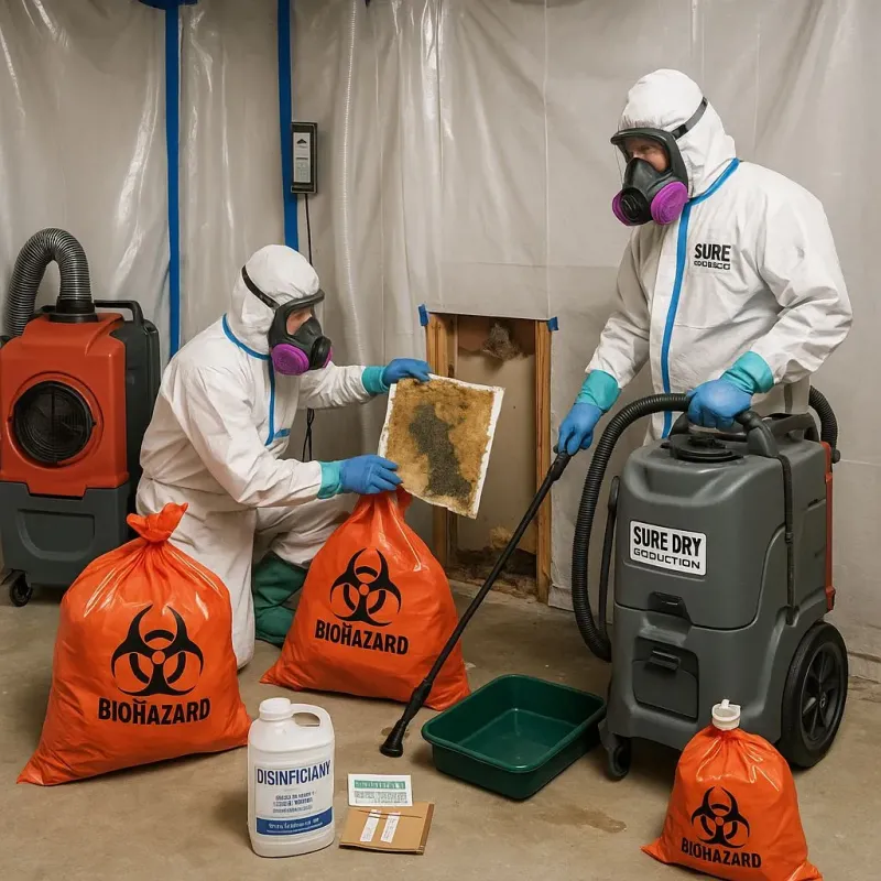 Contaminated Water Handling Protocols process in Boydton, VA