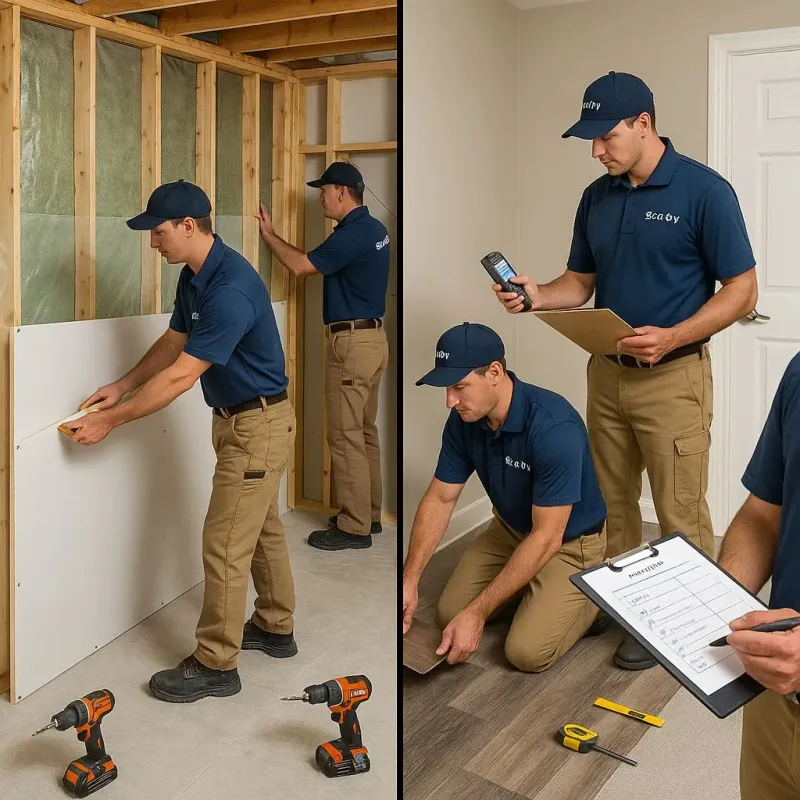 Repairs and Reconstruction process in Boydton, VA