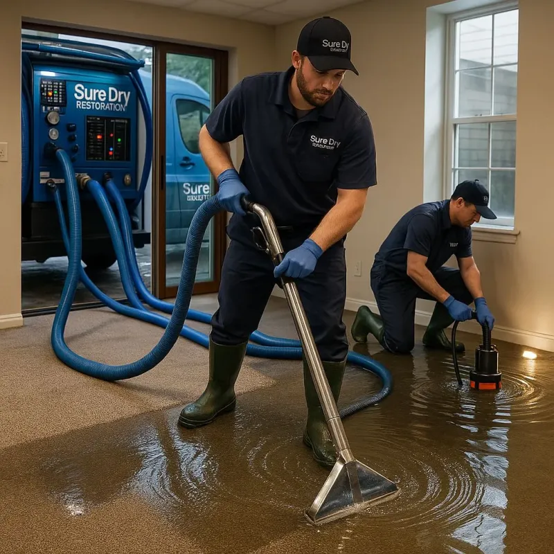 Water Extraction and Removal process in Boydton, VA